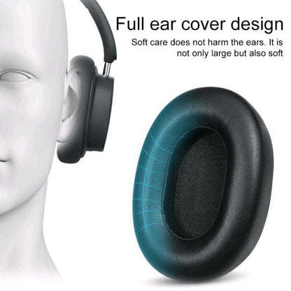1 Pair Protein Leather Replacement Earpads For Baseus D05, For Baseus D05(Black), For Baseus D05(Grey), For Baseus D05(Apricot)