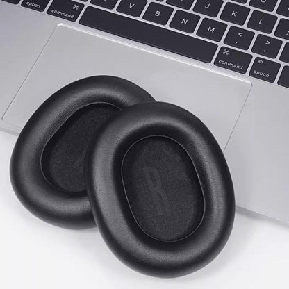 1 Pair Protein Leather Replacement Earpads For Baseus H1i, For Baseus H1i(Black), For Baseus H1i(Apricot)