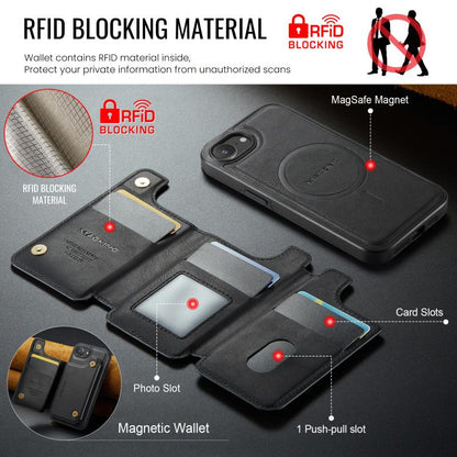 MAGKING K3 Series MagSafe RFID Card Bag Detachable Phone Case, For iPhone 17e / 16e, For iPhone 17, For iPhone 16 Pro Max, For iPhone 16 Pro, For iPhone 16 Plus, For iPhone 16