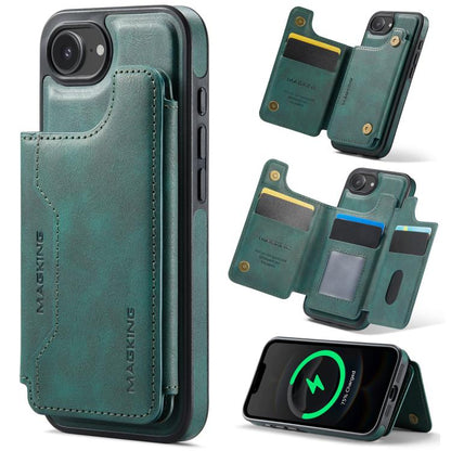 MAGKING K3 Series MagSafe RFID Card Bag Detachable Phone Case, For iPhone 17e / 16e, For iPhone 17, For iPhone 16 Pro Max, For iPhone 16 Pro, For iPhone 16 Plus, For iPhone 16