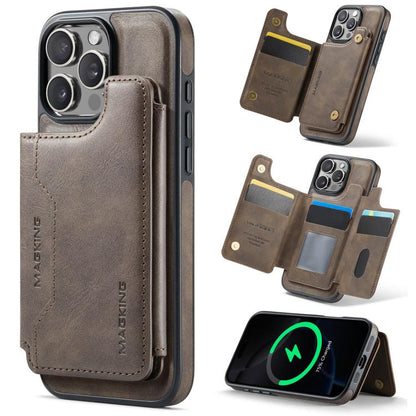MAGKING K3 Series MagSafe RFID Card Bag Detachable Phone Case, For iPhone 17e / 16e, For iPhone 17, For iPhone 16 Pro Max, For iPhone 16 Pro, For iPhone 16 Plus, For iPhone 16
