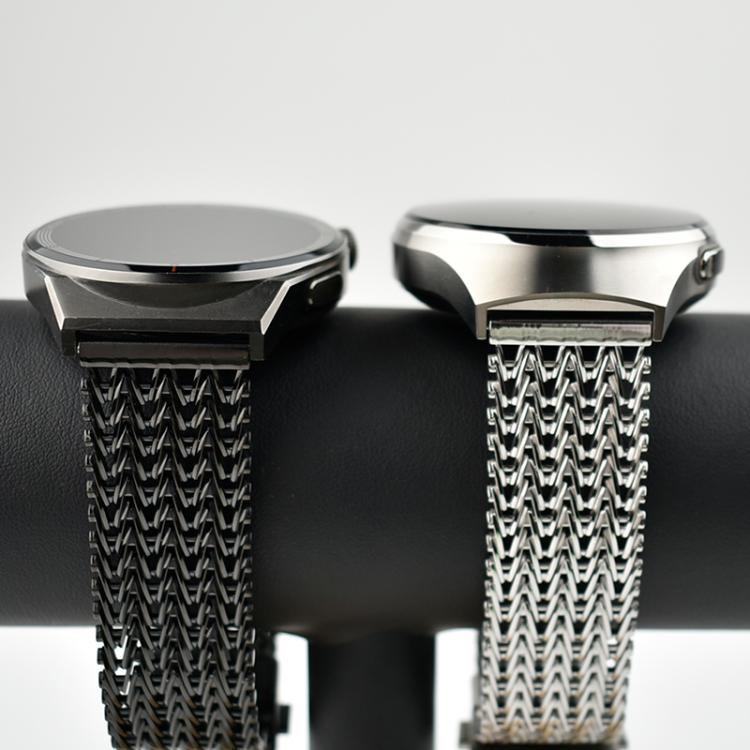 Mesh Magnetic Stainless Steel Watch Band, 22mm