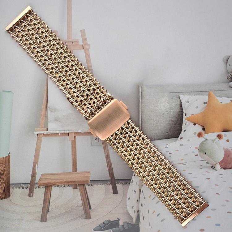 Mesh Magnetic Stainless Steel Watch Band, 22mm