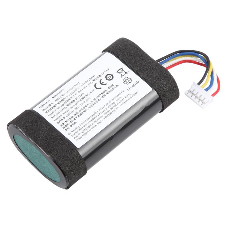 Pour batterie B&O BeoPlay Beosound A1 2ème génération 2 C406C2 3400mAh