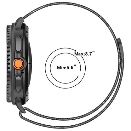 Bracelet de Montre Métal Magnétique Milanais xDfind, Pour Samsung Galaxy Watch 8 / Watch 8 Classic