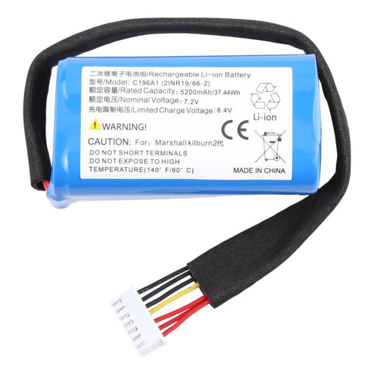 Pour la batterie Marshall Kilburn II C196A1 (2INR19/66-2) 5200mAh, Pour Marshall Kilburn II