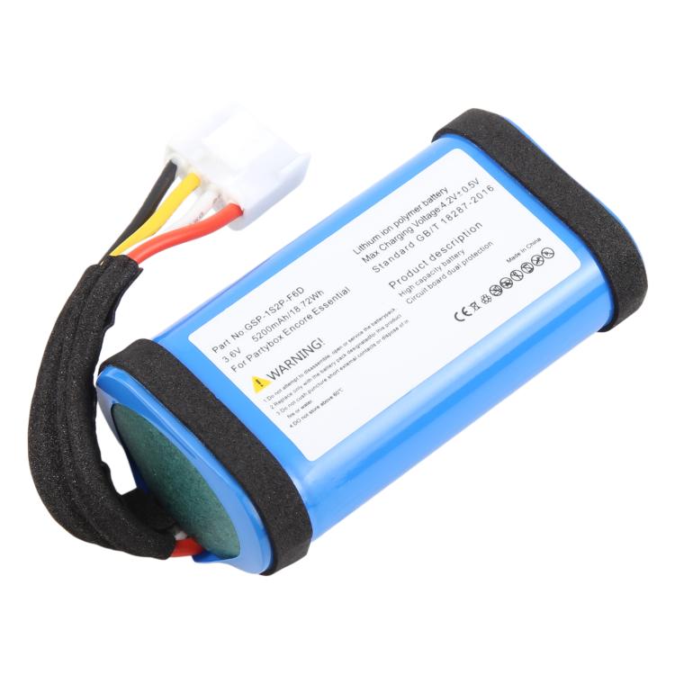 Pour batterie JBL PartyBox Encore Essential GSP-1S2P-F6D 5200 mAh, Pour JBL PartyBox Encore Essential