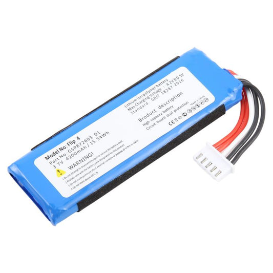Pour batterie JBL Flip 4 / Flip 4 Special Edition GSP87269301 4200 mAh, pour JBL Flip 4 / Flip 4 Special Edition