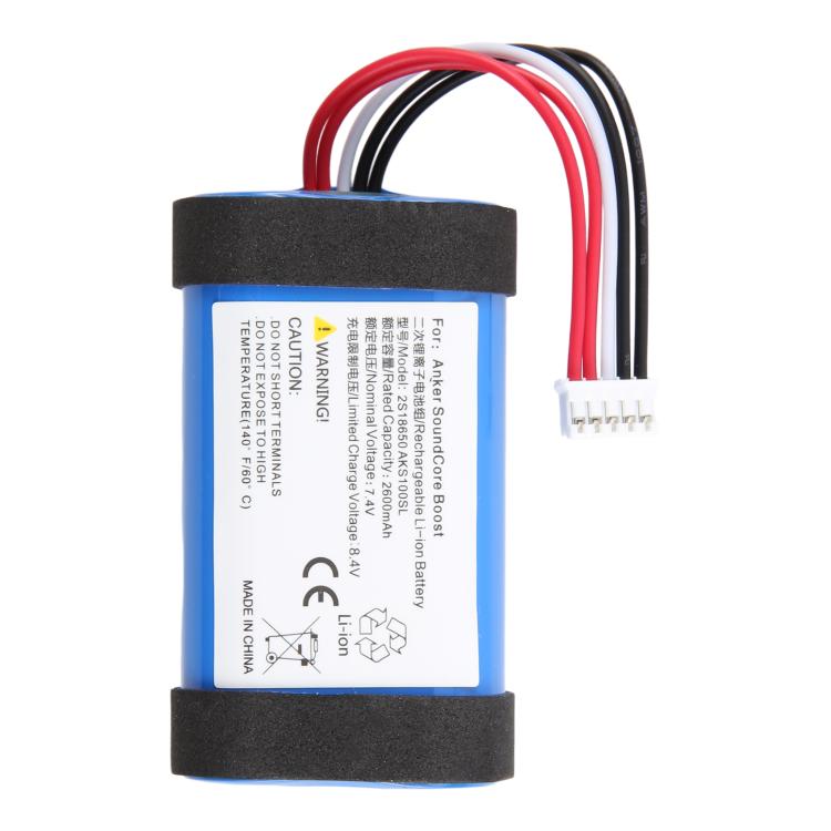 Pour batterie Anker SoundCore Boost 2S18650 AKS100SL 2600 mAh