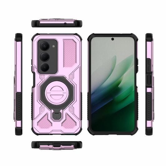 J-20 Solid Color MagSafe Magnetic TPU+PC Phone Case