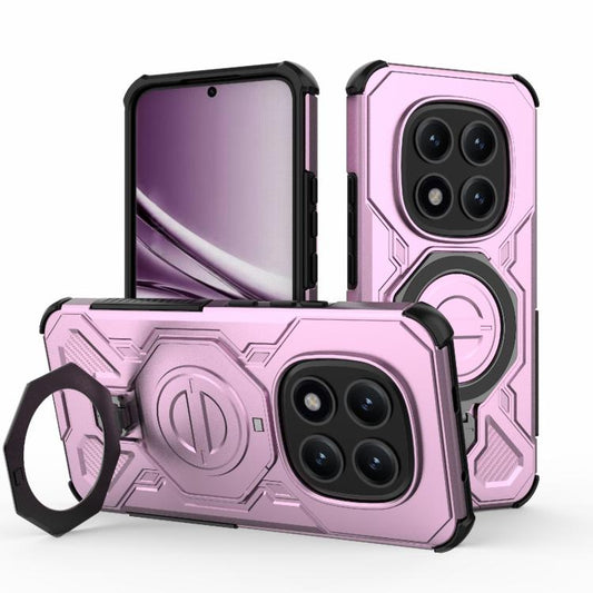 J-20 Solid Color MagSafe Magnetic TPU+PC Phone Case