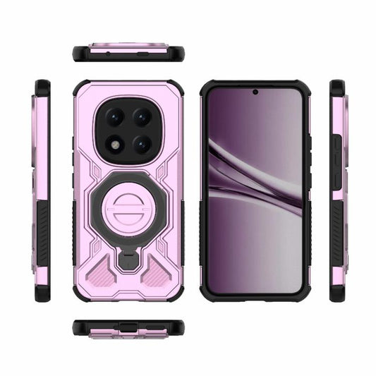 J-20 Solid Color MagSafe Magnetic TPU+PC Phone Case