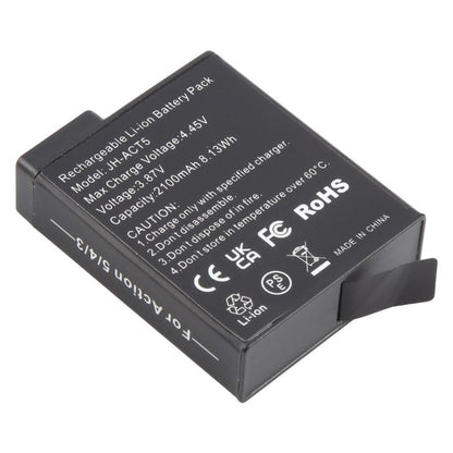 Batterie JH-ACT5 2100mAh pour DJI OSMO Action 5 Pro / 4 / 3, pour DJI OSMO Action 5 Pro