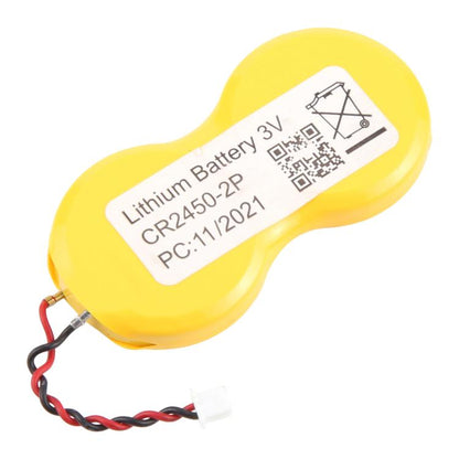 Pile bouton au lithium CR2450-2P 3V 1100mAh avec câble