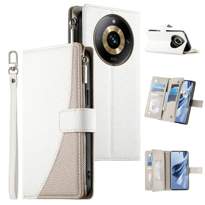 Stitching Multi-card Zipper Wallet Leather Phone Case with Short Strap, For Realme GT 6 / GT Neo6 / GT Neo6 SE, For Realme C67 4G / Realme 12 Lite Global, For Realme 12 Pro / 12 Pro+, For Realme 11 5G / 11x / C67 5G / Narzo 60x, For Realme 11 4G       ...