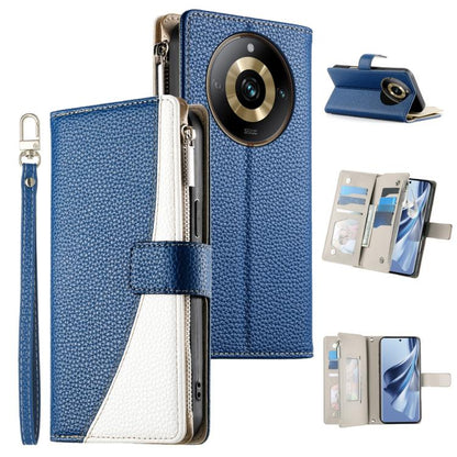 Stitching Multi-card Zipper Wallet Leather Phone Case with Short Strap, For Realme GT 6 / GT Neo6 / GT Neo6 SE, For Realme C67 4G / Realme 12 Lite Global, For Realme 12 Pro / 12 Pro+, For Realme 11 5G / 11x / C67 5G / Narzo 60x, For Realme 11 4G       ...