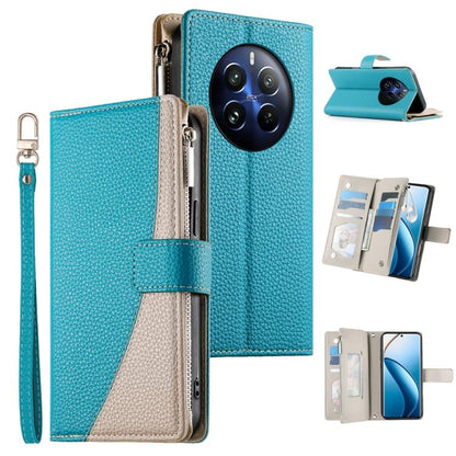 Stitching Multi-card Zipper Wallet Leather Phone Case with Short Strap, For Realme GT 6 / GT Neo6 / GT Neo6 SE, For Realme C67 4G / Realme 12 Lite Global, For Realme 12 Pro / 12 Pro+, For Realme 11 5G / 11x / C67 5G / Narzo 60x, For Realme 11 4G       ...