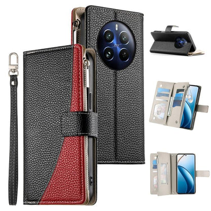 Stitching Multi-card Zipper Wallet Leather Phone Case with Short Strap, For Realme GT 6 / GT Neo6 / GT Neo6 SE, For Realme C67 4G / Realme 12 Lite Global, For Realme 12 Pro / 12 Pro+, For Realme 11 5G / 11x / C67 5G / Narzo 60x, For Realme 11 4G       ...