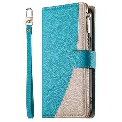 Stitching Multi-card Zipper Wallet Leather Phone Case with Short Strap, For Realme GT 6 / GT Neo6 / GT Neo6 SE, For Realme C67 4G / Realme 12 Lite Global, For Realme 12 Pro / 12 Pro+, For Realme 11 5G / 11x / C67 5G / Narzo 60x, For Realme 11 4G       ...