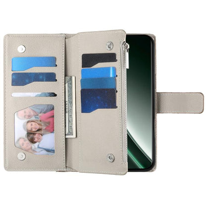 Stitching Multi-card Zipper Wallet Leather Phone Case with Short Strap, For Realme GT 6 / GT Neo6 / GT Neo6 SE, For Realme C67 4G / Realme 12 Lite Global, For Realme 12 Pro / 12 Pro+, For Realme 11 5G / 11x / C67 5G / Narzo 60x, For Realme 11 4G       ...