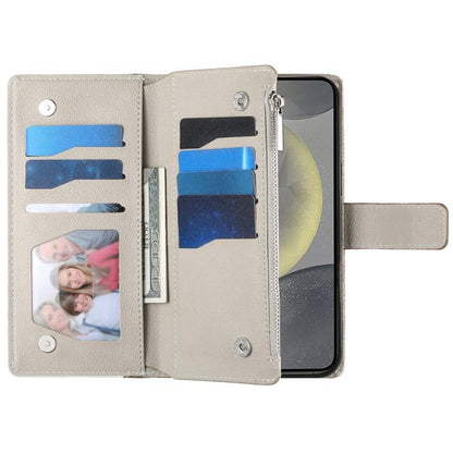 Stitching Multi-card Zipper Wallet Leather Phone Case with Short Strap, For Realme 16T 5G, For Realme C100 4G, For Realme C83 5G / C85 5G / Realme 15x 5G, For Realme 16 5G, For Realme 16 Pro+ 5G, For Realme 16 Pro 5G, For Realme C85 Pro 4G             ...