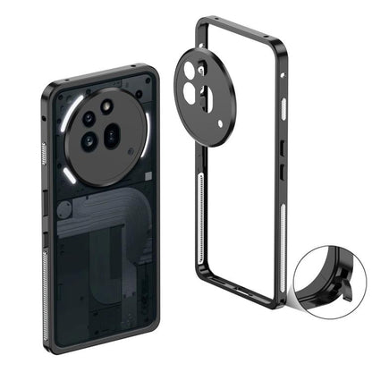 Metal Frame Heat Dissipation Phone Case with Camera Guard Ring, For Nothing Phone 4a Pro, For Nothing Phone 4a, For Nothing Phone 3, For Nothing Phone 3a, For Nothing Phone 3a Pro