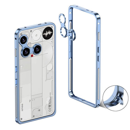 Metal Frame Heat Dissipation Phone Case with Camera Guard Ring, For Nothing Phone 4a Pro, For Nothing Phone 4a, For Nothing Phone 3, For Nothing Phone 3a, For Nothing Phone 3a Pro