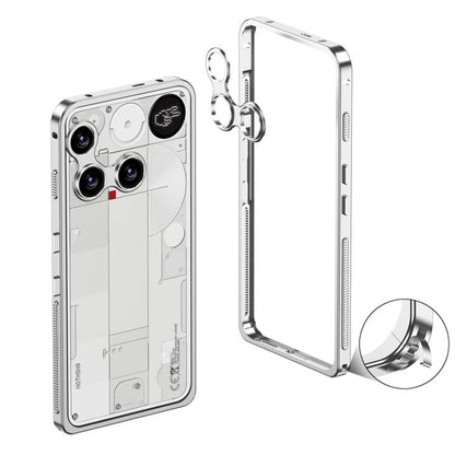 Metal Frame Heat Dissipation Phone Case with Camera Guard Ring, For Nothing Phone 4a Pro, For Nothing Phone 4a, For Nothing Phone 3, For Nothing Phone 3a, For Nothing Phone 3a Pro