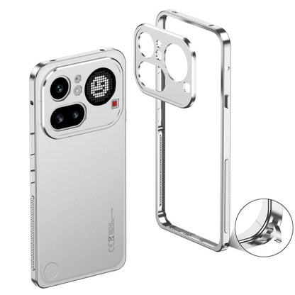 Metal Frame Heat Dissipation Phone Case with Camera Guard Ring, For Nothing Phone 4a Pro, For Nothing Phone 4a, For Nothing Phone 3, For Nothing Phone 3a, For Nothing Phone 3a Pro