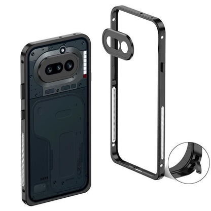 Metal Frame Heat Dissipation Phone Case with Camera Guard Ring, For Nothing Phone 4a Pro, For Nothing Phone 4a, For Nothing Phone 3, For Nothing Phone 3a, For Nothing Phone 3a Pro