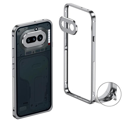 Metal Frame Heat Dissipation Phone Case with Camera Guard Ring, For Nothing Phone 4a Pro, For Nothing Phone 4a, For Nothing Phone 3, For Nothing Phone 3a, For Nothing Phone 3a Pro