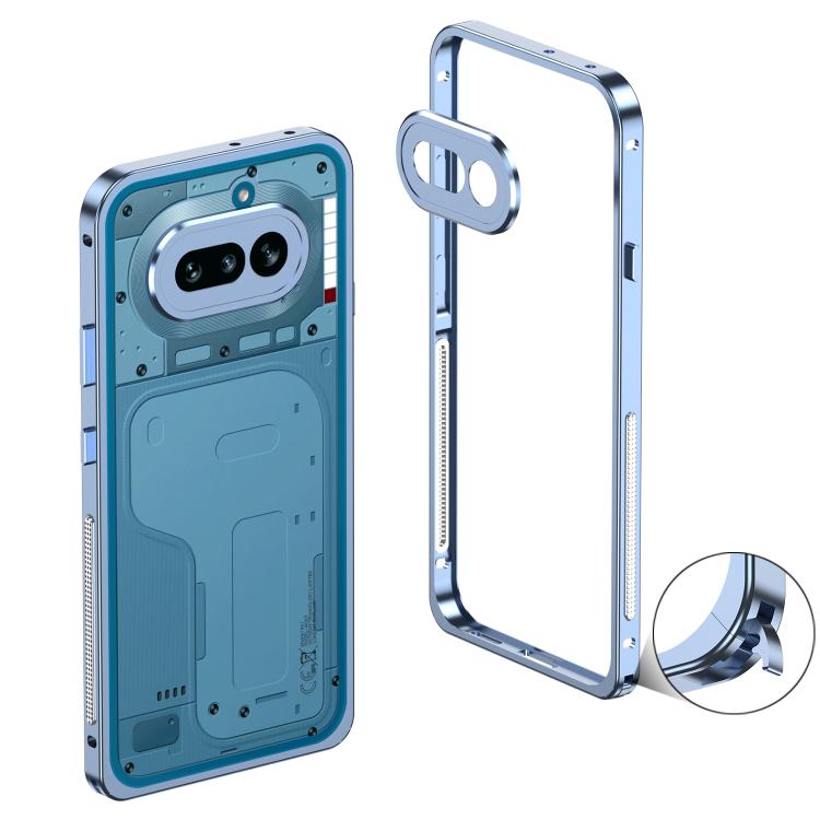 Metal Frame Heat Dissipation Phone Case with Camera Guard Ring, For Nothing Phone 4a Pro, For Nothing Phone 4a, For Nothing Phone 3, For Nothing Phone 3a, For Nothing Phone 3a Pro