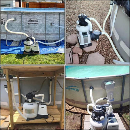 Tuyau de piscine pour pompe de filtration Intex, 16 pouces