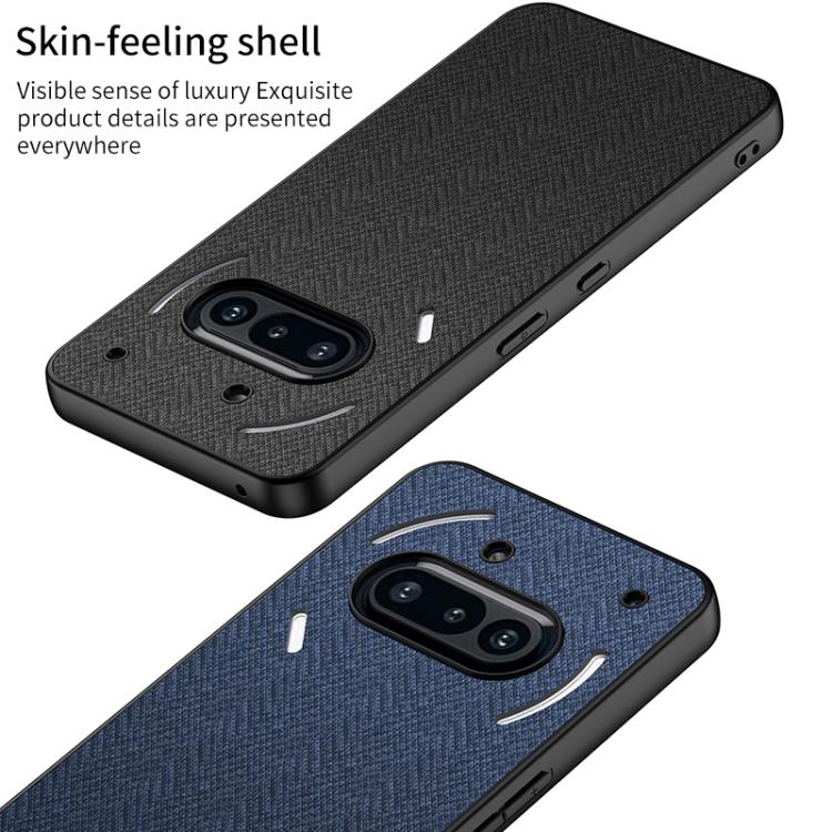 GKK Skin Feel Leather Nylon Phone Case, For Nothing Phone 3a, For Nothing Phone 3a Pro