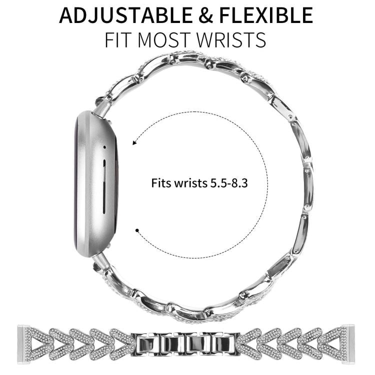 20mm xDfind Small Twist Diamond Metal Watch Band