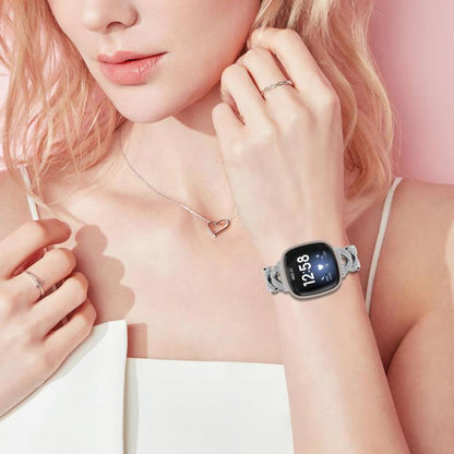 20mm xDfind Small Twist Diamond Metal Watch Band