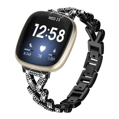 20mm xDfind Small Twist Diamond Metal Watch Band