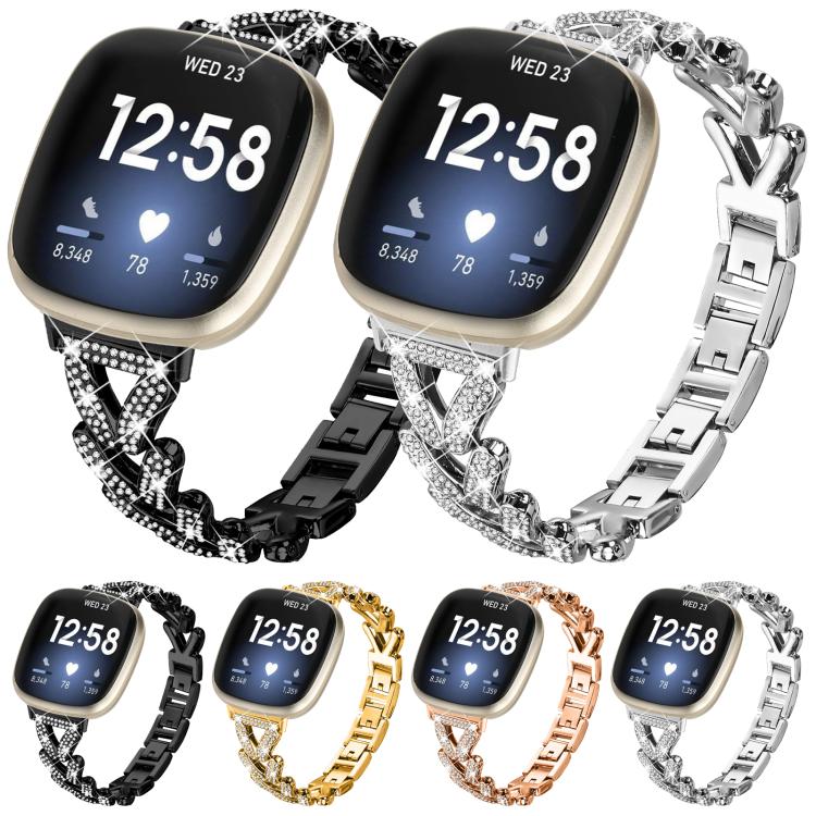 20mm xDfind Small Twist Diamond Metal Watch Band