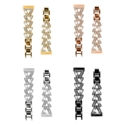 20mm xDfind Small Twist Diamond Metal Watch Band