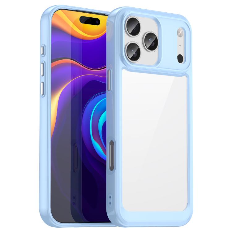 Colorful Series Acrylic + TPU Phone Case, For iPhone 18, For iPhone 18 Pro, For iPhone 18 Pro Max, For iPhone 17 Pro Max, For iPhone 17 Pro, For iPhone 17, For iPhone 17 Air