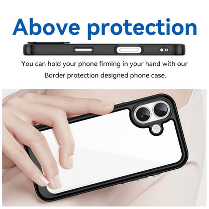 Colorful Series Acrylic + TPU Phone Case, For iPhone 18, For iPhone 18 Pro, For iPhone 18 Pro Max, For iPhone 17 Pro Max, For iPhone 17 Pro, For iPhone 17, For iPhone 17 Air