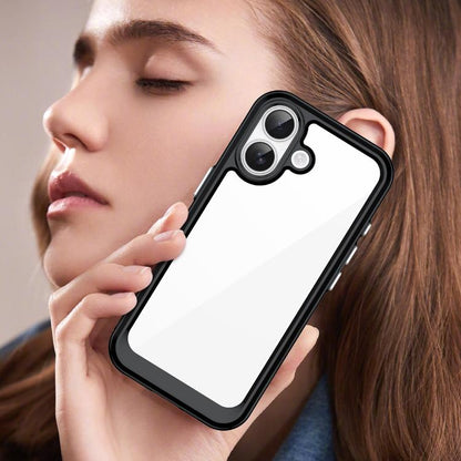 Colorful Series Acrylic + TPU Phone Case, For iPhone 18, For iPhone 18 Pro, For iPhone 18 Pro Max, For iPhone 17 Pro Max, For iPhone 17 Pro, For iPhone 17, For iPhone 17 Air