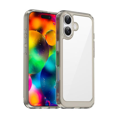 Colorful Series Acrylic + TPU Phone Case, For iPhone 18, For iPhone 18 Pro, For iPhone 18 Pro Max, For iPhone 17 Pro Max, For iPhone 17 Pro, For iPhone 17, For iPhone 17 Air