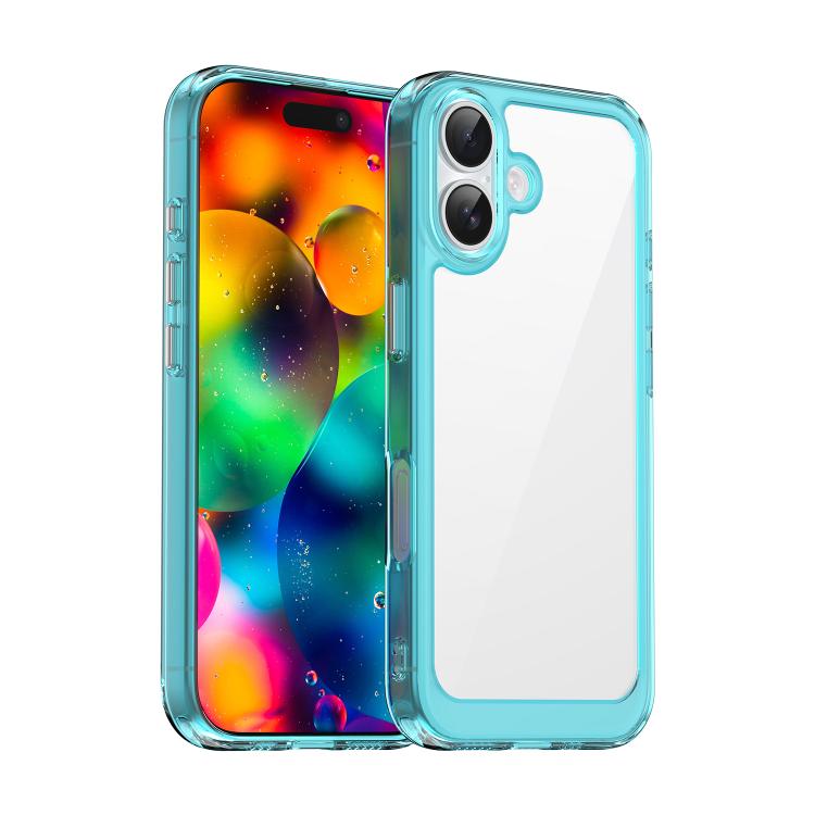 Colorful Series Acrylic + TPU Phone Case, For iPhone 18, For iPhone 18 Pro, For iPhone 18 Pro Max, For iPhone 17 Pro Max, For iPhone 17 Pro, For iPhone 17, For iPhone 17 Air
