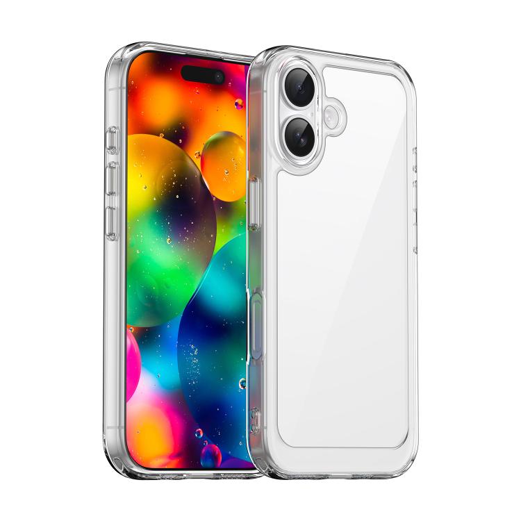 Colorful Series Acrylic + TPU Phone Case, For iPhone 18, For iPhone 18 Pro, For iPhone 18 Pro Max, For iPhone 17 Pro Max, For iPhone 17 Pro, For iPhone 17, For iPhone 17 Air