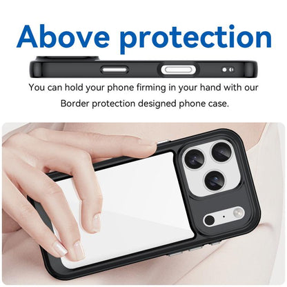 Colorful Series Acrylic + TPU Phone Case, For iPhone 18 Pro, For iPhone 18 Pro Max, For iPhone 17 Pro Max, For iPhone 17 Pro, For iPhone 17, For iPhone 17 Air