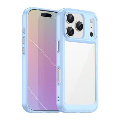 Colorful Series Acrylic + TPU Phone Case, For iPhone 18, For iPhone 18 Pro, For iPhone 18 Pro Max, For iPhone 17 Pro Max, For iPhone 17 Pro, For iPhone 17, For iPhone 17 Air
