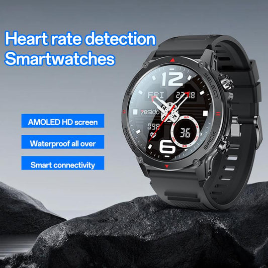 Yesido IO31 1.43 inch AMOLED Screen Smart Watch Support BT Call / Heart Rate, IO31