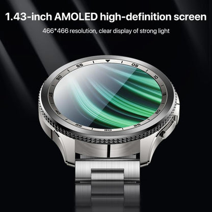 Yesido IO34 1.43 inch AMOLED Screen Metal Smart Watch Support BT Call, IO34