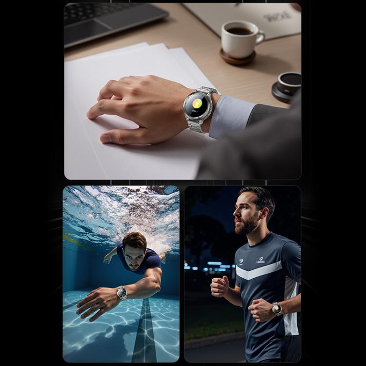 Yesido IO34 1.43 inch AMOLED Screen Metal Smart Watch Support BT Call, IO34